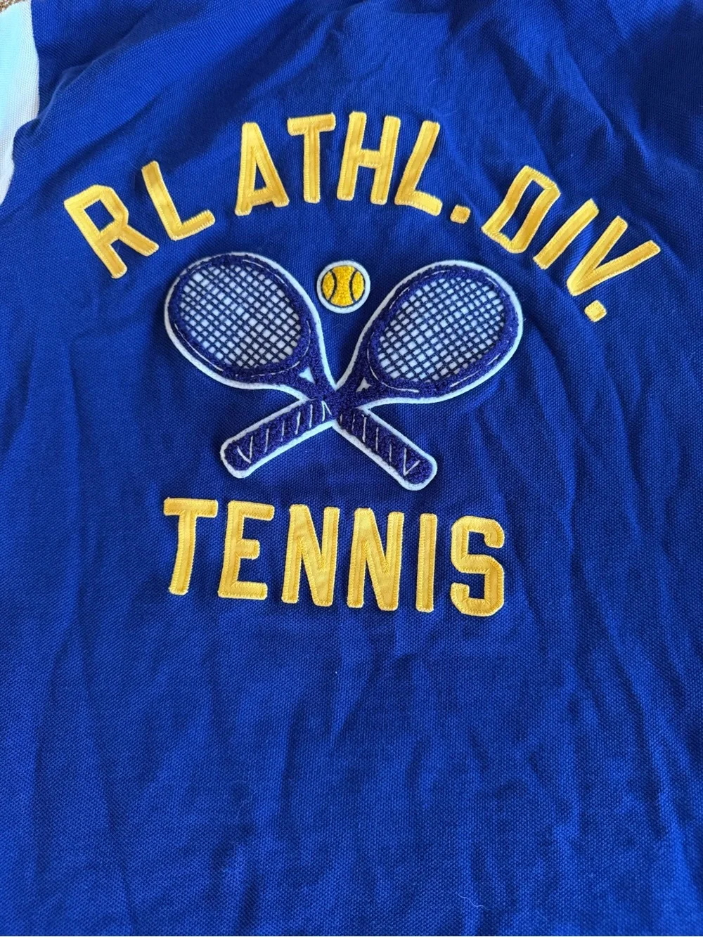 Polo by Ralph Lauren Men’s Royal Blue Tennis Polo Shirt